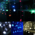 3.5M 96LED Snowflake String Curtain Lights by DailySale