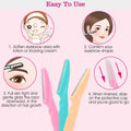 36-Pieces: Women Eyebrow Razor Trimmer by DailySale