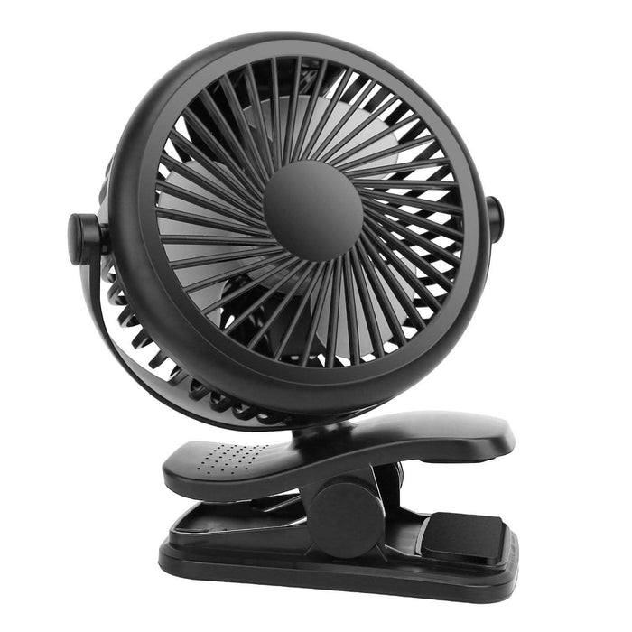 360 Degree Clip On Fan Quiet Rechargeable by DailySale
