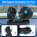 360 Degree Rotatable Car Fan by DailySale