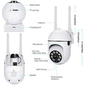 360 Full HD Wi-fi Wireless IP CCTV Security Camera by DailySale