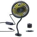 360 º Rotatable Car Cooling Fan with 3 Speeds by DailySale