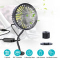 360 º Rotatable Car Cooling Fan with 3 Speeds by DailySale