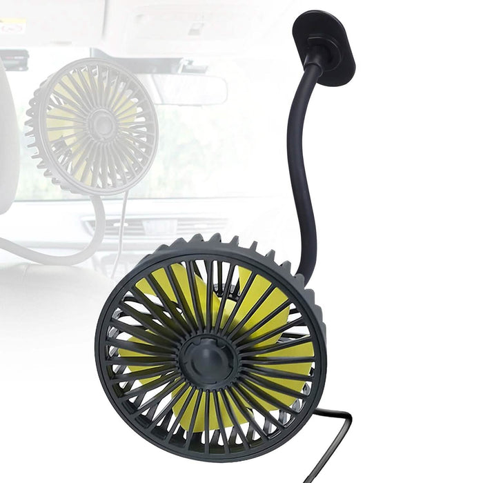 360 º Rotatable Car Cooling Fan with 3 Speeds by DailySale