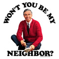 Mister Rogers Won't You Be My Neighbor T-Shirt - White by Tee Luv