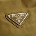 Prada Green Nylon Tesssuto City Shoulder Bag #3602 by Bolt Boutique