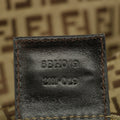 Fendi FF Zucchino Beige Canvas Shoulder Bag #3607 by Bolt Boutique