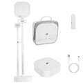 360° Rotatable Dual Phone Holder with Rechargeable Wireless Remote V8 by DailySale