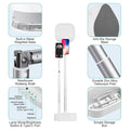 360° Rotatable Dual Phone Holder with Rechargeable Wireless Remote V8 by DailySale