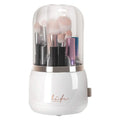 360¬∞ Rotating Makeup Brush Holder with Lid Makeup Organizer by DailySale