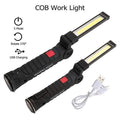 360° Rotation Inspection Lamp LED + COB Flexible Cordless Rechargeable Work Light by DailySale