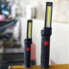 360° Rotation Inspection Lamp LED + COB Flexible Cordless Rechargeable Work Light
