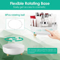 360¬∞ Spinning Perfume Cosmetic Storage Tray 22Lbs Load by DailySale