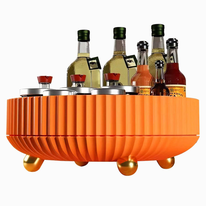 360¬∞ Spinning Perfume Cosmetic Storage Tray 22Lbs Load by DailySale