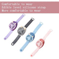 360¬∞Rotation Kids Portable Wrist Strap Mini Watch Hand Held Fan Cat Design by DailySale
