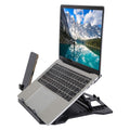 360º Rotating Laptop Riser Stand with Phone Stand 8 Level Adjustable Height by DailySale