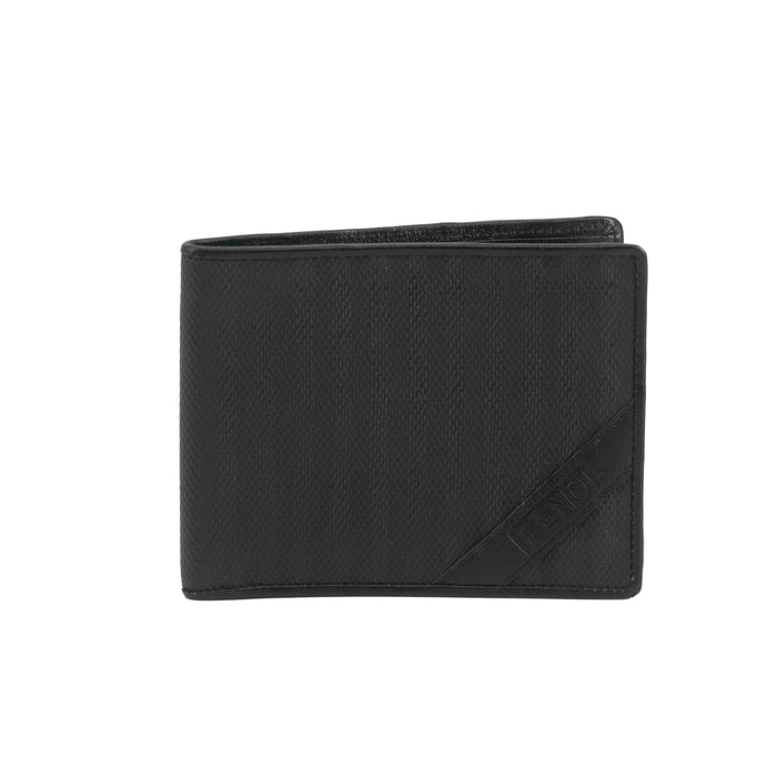 Fendi Black Leather Mens Bifold Wallet #3611 by Bolt Boutique