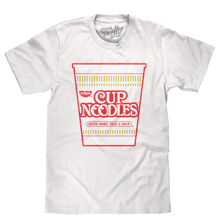 Cup Noodles T-Shirt - White by Tee Luv