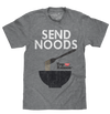 Top Ramen Send Noods T-Shirt - Gray