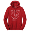 Sriracha Hot Chili Sauce Rooster Logo Hooded Sweatshirt - Red