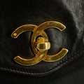 Chanel Lambskin Brown CC Coco Mark Shoulder Bag #3629 by Bolt Boutique