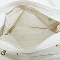 Chanel Triple CC Caviar Skin Chain Shoulder Bag White #3630 by Bolt Boutique