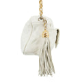 Chanel Matelasse Lambskin Tassel Camera Shoulder Bag White #3632 by Bolt Boutique