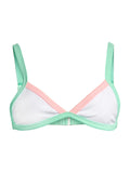 Peixoto Tina Ribbed Triangle Bikini Top by Vanessa Jane