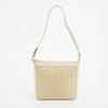Chanel Lambskin Beige Coco Mark Chocolate Bar Shoulder Bag #3633
