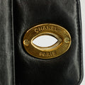Chanel Matelasse Black Coco Mark Patent Breifcase Bag #3636 by Bolt Boutique