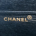 Chanel Matelasse Black Coco Mark Patent Breifcase Bag #3636 by Bolt Boutique