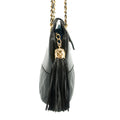 Chanel Quilted CC Lambskin GHW CC Shoulder Bag Black #3638 by Bolt Boutique