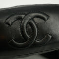 Chanel Quilted CC Lambskin GHW CC Shoulder Bag Black #3638 by Bolt Boutique