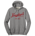 Leinenkugel's Beer Logo Pullover Hooded Sweatshirt - Gray by Tee Luv