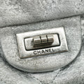 Chanel Metallic Aged Calfskin Double Flap Shoulder Bag #3639 by Bolt Boutique