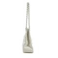Chanel Wild Stitch White Lambskin Chocolate Bar Shoulder Bag #3640 by Bolt Boutique