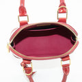 Louis Vuitton Red Vernis Alma BB Shoulder Bag w/ Strap #3642 by Bolt Boutique