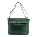Bottega Veneta Intrecciato Quilted Green Messenger Bag #3646 by Bolt Boutique