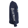 Blue Moon Long Sleeve T-Shirt - Navy by Tee Luv