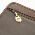 Christian Dior Vintage Brown Leather Flap Shoulder Bag #3652 by Bolt Boutique