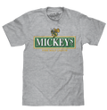 Mickey's Malt Liquor Beer T-Shirt - Athletic Heather Gray by Tee Luv