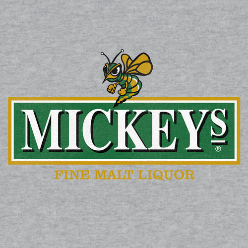 Mickey's Malt Liquor Beer T-Shirt - Athletic Heather Gray by Tee Luv