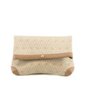Christian Dior Honeycomb PVC Beige Clutch Bag #3653 by Bolt Boutique