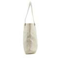 Christian Dior White Diorissimo Canvas Small Shoulder Bag #3655 by Bolt Boutique