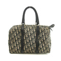 Christian Dior Blue Trotter Canvas Mini Boston Bag #3656 by Bolt Boutique