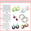 366-Pieces: Jewelry Making Silicone Earring Necklace Pendant Resin Casting Molds by DailySale