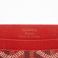 Goyard Saint Germain Rouge Red Double Cardholder Wallet #3662 by Bolt Boutique