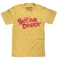 Delicious Sugar Daddy Candy T-Shirt - Light Yellow by Tee Luv