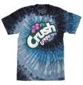Grape Crush Soda Logo Tie Dye T-Shirt - Evening Sky Tie Dye by Tee Luv