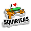 Squirters - Hard Hat Decal